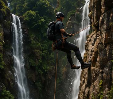 adventure sports Malaysia repelling