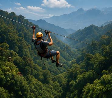 adventure sports Malaysia ziplining