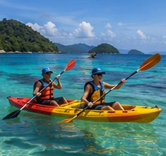 water adventures Malaysia kyaking