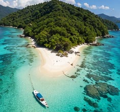 water adventure private islands hopping