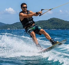 water adventures Malaysia wake boarding